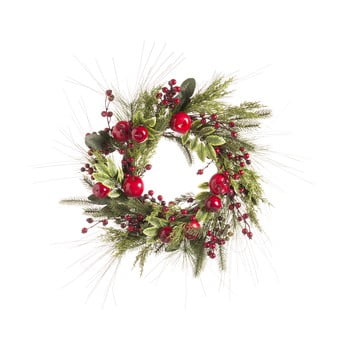 Coroniță pentru crăciun unimasa holly, ø 55 cm