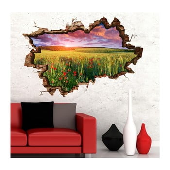 Autocolant de perete 3d art fien, 135 x 90 cm