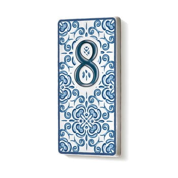 Placă număr casă din ceramică the mia 8