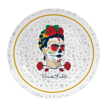 Farfurie decorativă din ceramică Madre Selva Frida Sugar Skull imagine