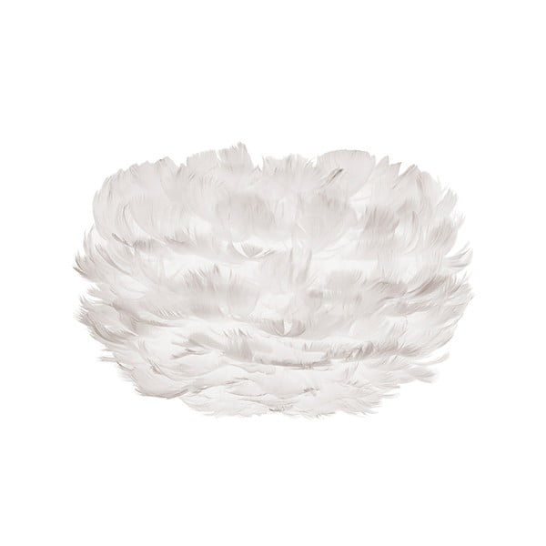 Bílé stínidlo z husího peří UMAGE EOS, ⌀ 22 cm