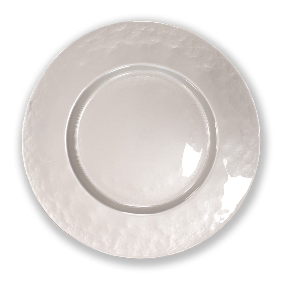 Skleněný talíř ve stříbrné barvě Brandani Sottopiatto, ⌀ 32 cm