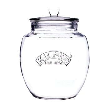 Recipient din sticlă cu capac kilner, 4 l