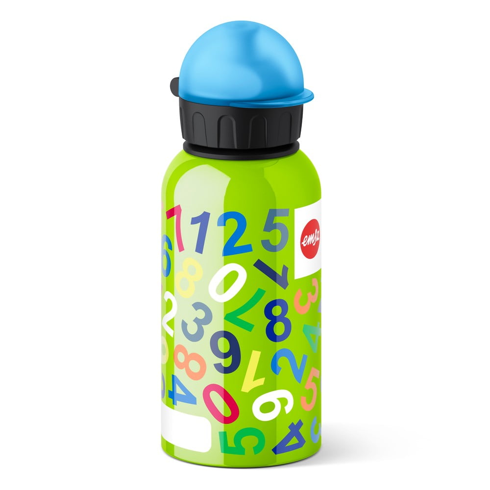 Dětská lahev na pití Numbers, 400 ml
