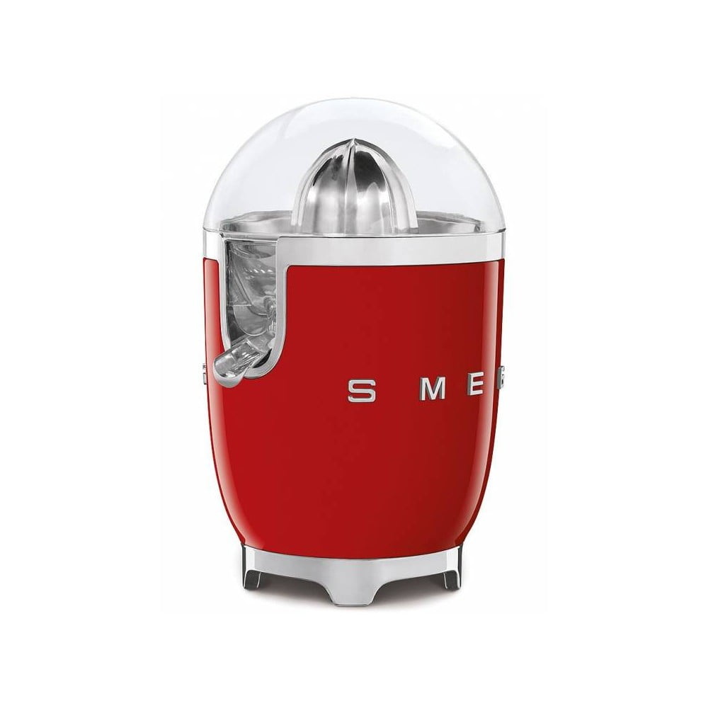 Červený citrusový odšťavňovač SMEG 50's Retro Style