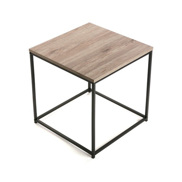 Sada 2 stolků v dekoru dubového dřeva Versa Meno