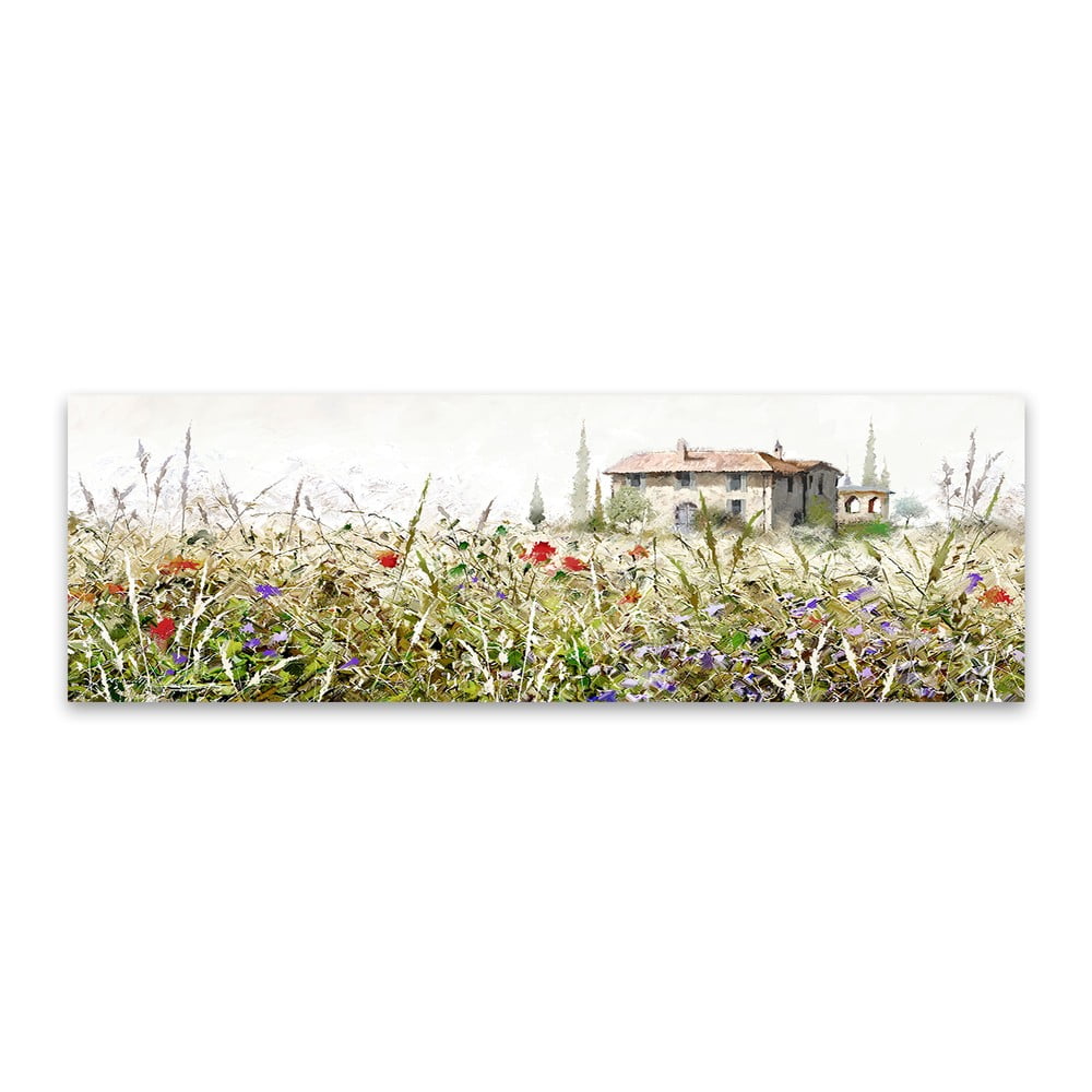 Obraz na plátně Styler Grasses, 140 x 45 cm