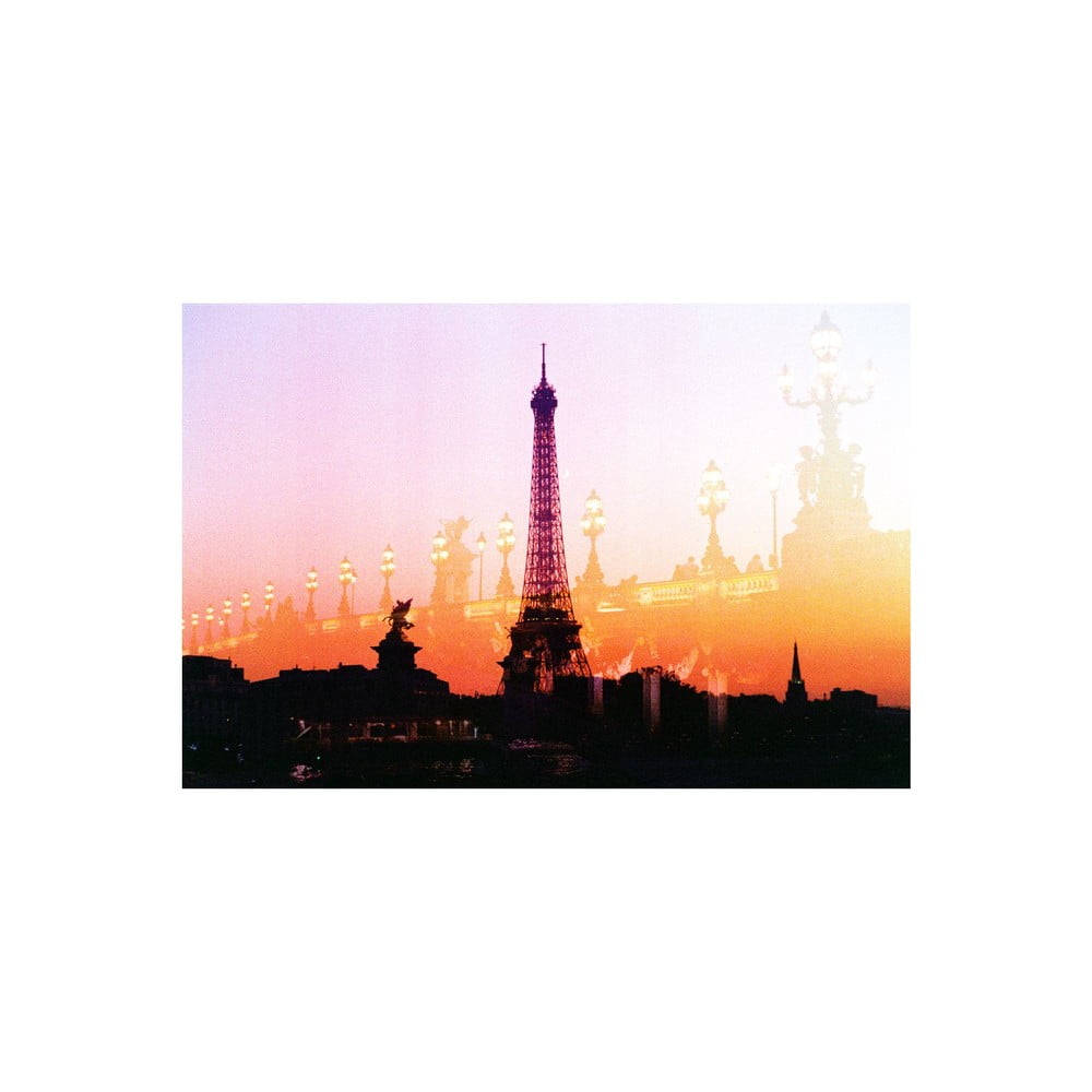 Obraz Summer in Paris Orange, 41 x 61 cm