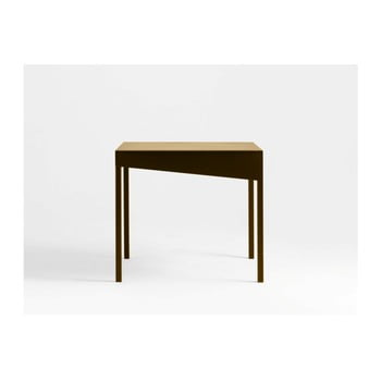 Masă de cafea metalică custom form obroos, 80 x 80 cm, auriu