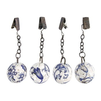 Set sfere decorative din ceramică esschert design garden