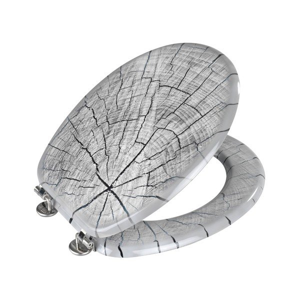 WC sedátko Wenko Wood, 42,5 x 37 cm