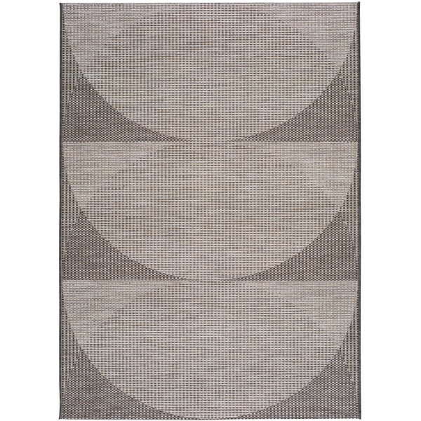 Šedý venkovní koberec Universal Biorn, 77 x 150 cm