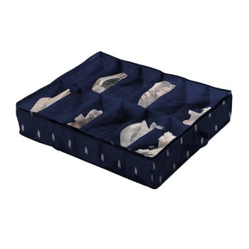 Cutie depozitare pentru pantofi compactor kasuri range, albastru închis