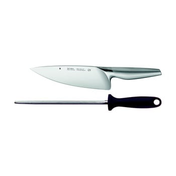 Set cuțite bucătărie și ascuțitor wmf chef´s edition