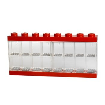 Cutie pentru 16 minifigurine lego®, roșu