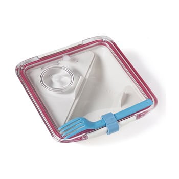 Cutie pentru gustare black + blum apetit, 880 ml, alb-roz
