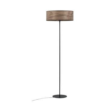 Lampadar cu abajur din lemn de nuc sotto luce tsuri xl