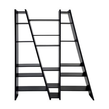 Bibliotecă temahome delta 003, negru