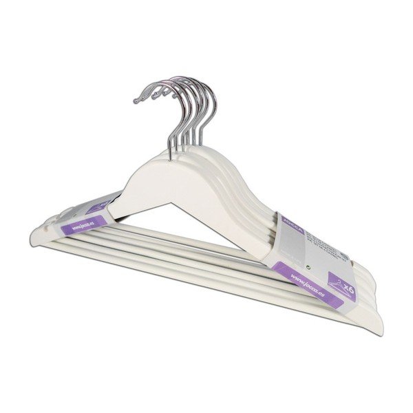 Sada 6 dřevěných ramínek JOCCA