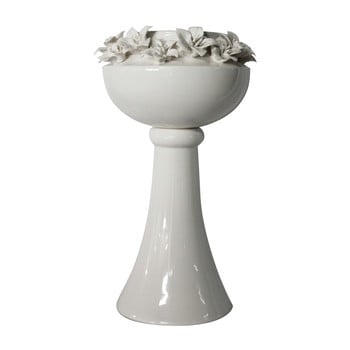 Vază din ceramică Mauro Ferretti Lilium, înălțime 39 cm, alb