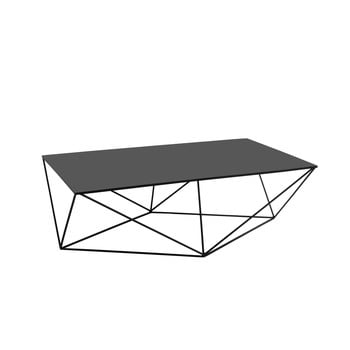 Măsuță de cafea custom form daryl, lungime 140 cm, negru