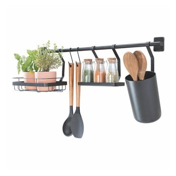 Organizator de perete idesign austin, negru
