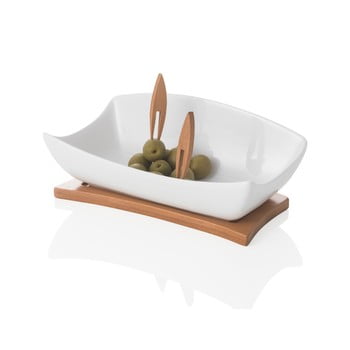 Set pentru servit aperitive, brandani coupelle