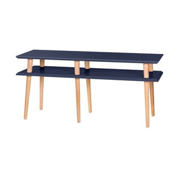 Măsuță ragaba mugo, lungime 119 cm, gri grafit