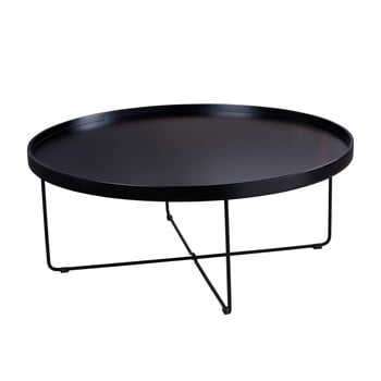 Măsuţă de cafea sømcasa bruno, negru
