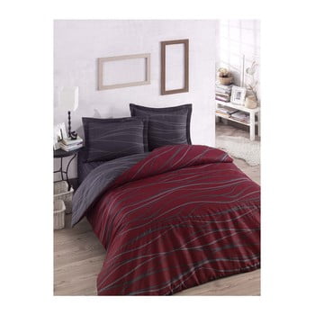 Set de lenjerie pentru pat dublu claret, 200 x 220 cm