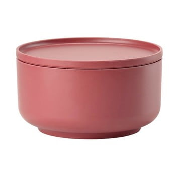 Bol servire cu capac zone peili, ⌀ 16 cm, roșu