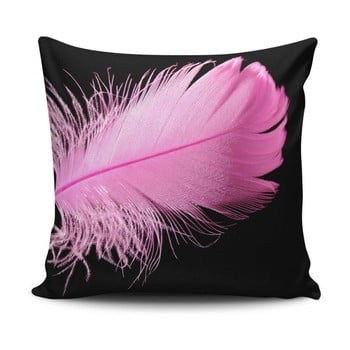 Pernă pentru scaun gravel pink feather, 42 x 42 cm, cu umplutură