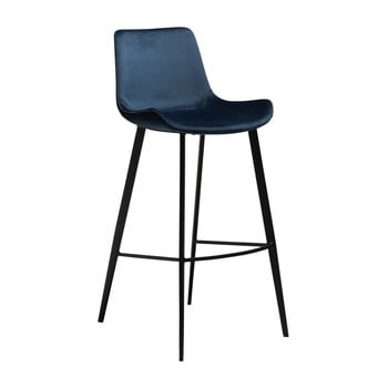 Scaun de bar dan-form denmark hype, albastru închis