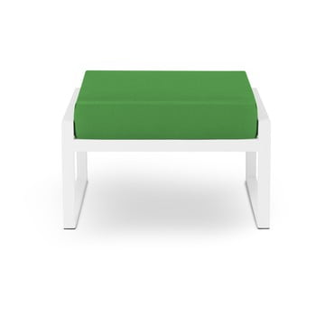 Puf adecvat pentru exterior calme jardin nicea, verde - alb