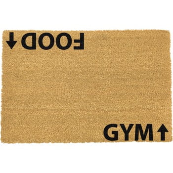 Covoraș intrare din fibre de cocos artsy doormats gym addict, 40 x 60 cm