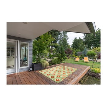Covor foarte rezistent floorita greca green, 133 x 190 cm, verde