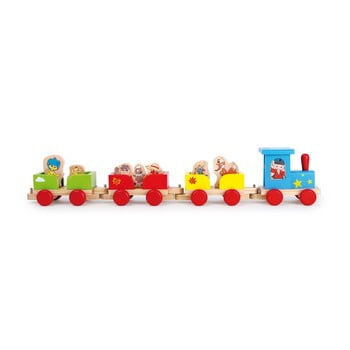Tren din lemn cu figurine legler our sandman