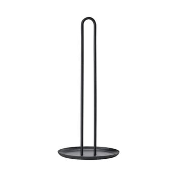 Suport din plută pentru rolele de bucătărie zone singles, înălțime 32 cm, negru