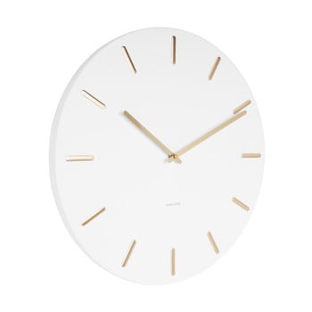 Ceas de perete karlsson charm, alb