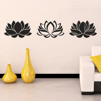 Autocolant decorativ pentru perete waterlily