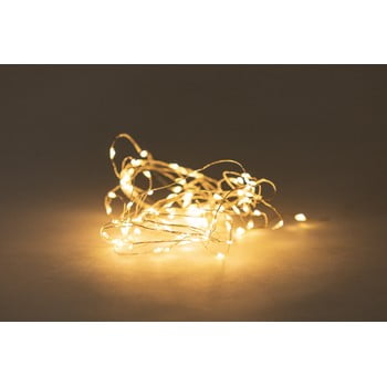 Ghirlandă luminoasă cu led și baterie luuka, 60 becuri