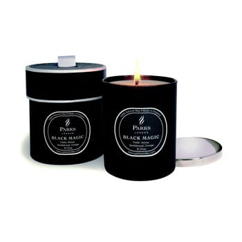 Lumânare parfumată parks candles london magic, aromă de cedru și vetiver, 50 ore