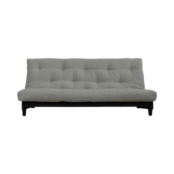 Canapea extensibilă karup design fresh black, gri