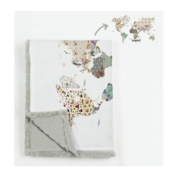 Pătură din microfibră really nice things patchworld, 130 x 170 cm