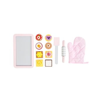 Set cofetărie din lemn pentru copii legler baking