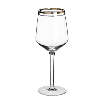 Set 4 pahare pentru vin din sticlă suflată manual Premier Housewares Charleston, 4,3 dl