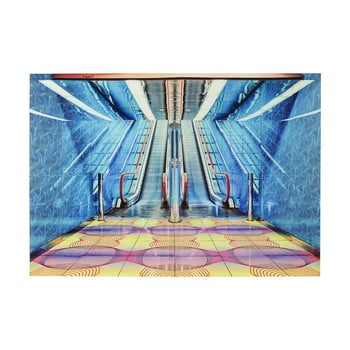 Tablou din sticlă Kare Design Escalator Show, 120 x 80 cm