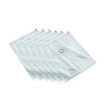 Set 6 saci cu vid pentru haine compactor vacuum, 80 x 100 cm