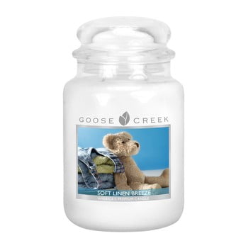 Lumânare parfumată în recipient de sticlă goose creek hebky, 150 de ore ardere