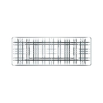 Tavă dreptunghiulară pentru servit din cristal nachtmann square plate, lungime 42 cm